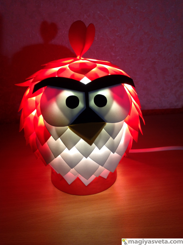 Магия Света - Светильник "Angry Birds - Red"